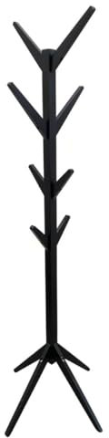 AltoBuy PAKITA - Portemanteau Arbre sur Pieds Noir