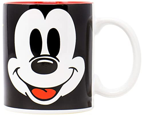Disney Mickey Mouse Big Face - Taza de café de 11 onzas