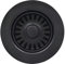 EADOT - Conjunto de Drenaje de Fregadero de Cocina Negro de 3-1/2 Pulgadas con colador de Cesta y tapón, colador de Cesta de Drenaje de Cocina para fregaderos de Cocina de Granito/Arcilla refractaria