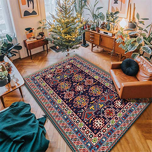 kunsen Rutschfreier Schmutz, leicht zu reinigender moderner Teppich-Guthaben_60x90 cm. orientteppiche Dekoration Schlafzimmer 1ft 12''X2ft 11'' Moderne teppiche60X90CM