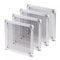 sourcing map 92mm Computer Fan Filter Grills Stainless Steel Mesh Dustproof Case Cover for Computers, Pack of 4