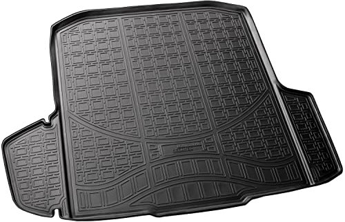 Recambo Gummi Kofferraumwanne Premium passend für Skoda Octavia III Kombi | BJ 2013-2020 | passgenau mit Rand