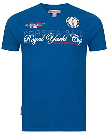 Geographical Norway T-Shirt Herren Shirt Hemd Sommer Baumwolle Print