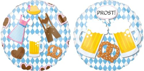 Amscan 4199075 - Folienballon Bierfest - ca. 43 cm