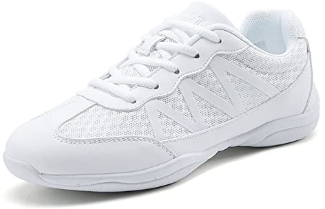 Damen Cheerleadingschuhe Mädchen Dance Tanz Turnschuhe Atmungsaktive Yoga Aerobics Fitness Gymnastik Training Schuhe