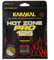 Karakal Hot Zone Pro 125 Squash-Saiten-Set, Farbe: Gelb/Schwarz