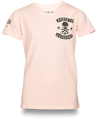 Roberto Geissini T-Shirt Diamond Skull Kids Coral / 122