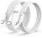 MFi Certified USB C to Lightning Cable 1M+2M 2Pack, Fast Charging Type C to iPhone Cable for iPhone 14 Pro Max/Plus/13/12/11/XS/8