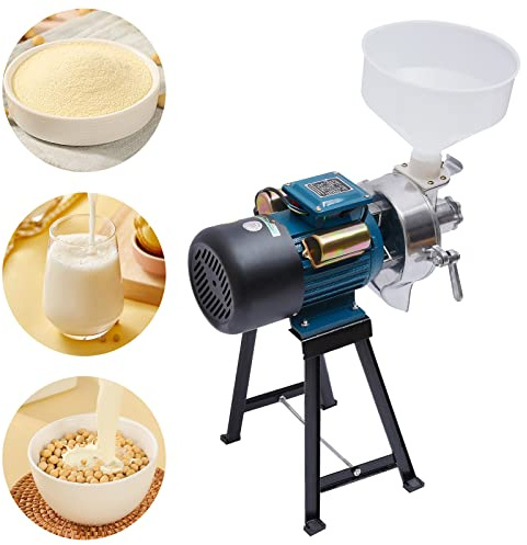 ieLsngai Molino de Grano Eléctrico, Molino Húmedo y Seco de 2200W Para Desechos, EFFT6G5JEU-169