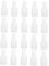 Mikinona Nail Gels Bottle Manicure Tool 20pcs Refillable Nail Polish Containers Lightweight Bottles