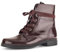 Gabor Damen Schnürstiefeletten, Frauen Stiefeletten,Best Fitting,Winterstiefeletten,warm,gefüttert,Boots,Bordeaux (schwarz),43 EU / 9 UK