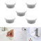 Cikiki Tapón de silicona blanca para lavabo, a prueba de insectos, universal, redondo, para lavabo, lavabo