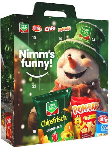 Intersnack Adventskalender 2024 810g