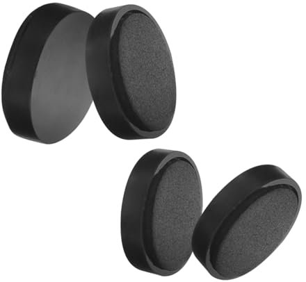 Totority 4piezas Silenciador Magnético Para Campanas De Mute y Conveniente De Imán De Absorción Para Instrumentos Grande Mediano