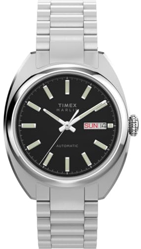 Timex Herren Analog Automatik Armbanduhr Marlin