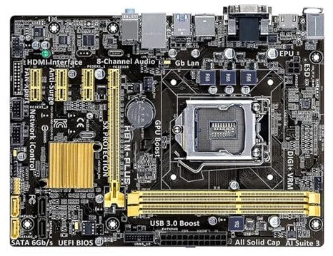 Compatibilità Scheda madre originale Fit For ASUS H81M-PLUS H81M Socket LGA 1150 DDR3 H81 SATA3 USB3.0 desktop