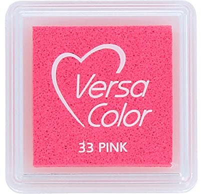 Versasmall Ink Pads Pintura Facial (VS033), Rosa, Talla única