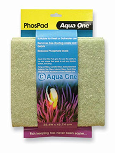 Aqua One Phos Pad Self Cut Filter Pad 25.4x45.7cm