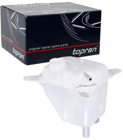 Topran 104 390 Ausgleichsbehälter, Kühlmittel | 104 390 Kompatibel mit 80 B4 Avant (8C5),80 B4 Stufenheck (8C2),Cabriolet B3 (8G7)