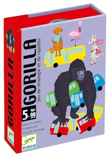 DJECO - Jeu De Cartes Gorilla