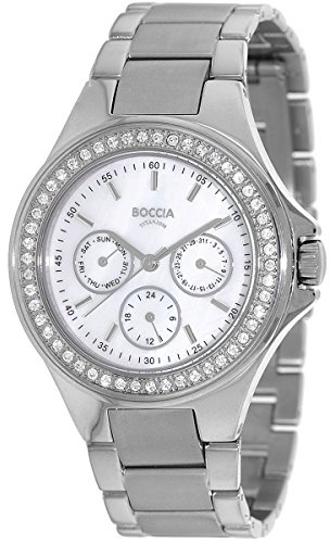 Boccia Damen-Armbanduhr Analog Quarz Titan 3758-01