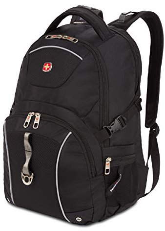 SwissGear Sac à Dos pour Ordinateur Portable 3258, Noir, 18.5-inch Homme