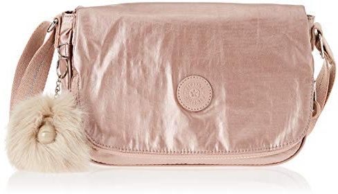 Kipling Damen Earthbeat S Umhängetasche Gold (Metallic Blush)