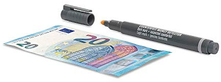 Safescan 111-0378 Falschgeld Stift Blisterpack 5x Prüfstift
