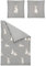 Irisette Biber Bettwäsche 2 teilig Bettbezug 135 x 200 cm Kopfkissenbezug 80 x 80 cm Dublin 8026-11 Silber