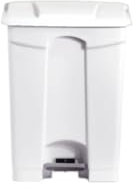 POUBELLE BLANCHE POLYPROPYLENE 90L - DIFP90BI