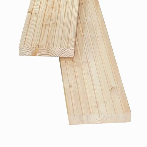 Home Deluxe - Holz Terrassendiele Lärche ARIS - 20 m², Inkl. Unterkonstruktion und Montagematerial I Terrassenboden Poolumrandung Balkonbelag