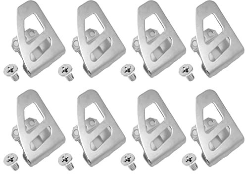 8pcs 42-70-2653 Belt clip Hook free Screw for Compatible with M18 Impact Driver Hammer Drill Replace for 2604-20, 2604-22, 2604-22CT, 2797-22