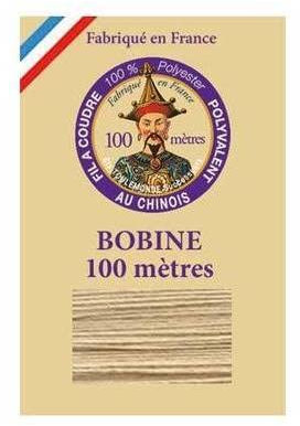 Sajou Fil à Coudre Polyvalent - Fil au Chinois Fabriqué en France - Coloris 751 : Ficelle
