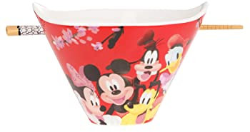 Mickey and Friends Nudelschale mit Essstäbchen
