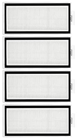 Odashen 4Pcs Filters zubehör für Xiaomi Roborock Q5 Max+/Q7 Max Plus / Q7 Max+ / Q7 Max / T8 / Q7 / Q7+ / Q7 Plus/Q8 Max/ Q8 Max+/Q5 Pro/ Q5 Pro+ Staubsauger Roboter