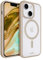 LAUT - HUEX Protect Hülle kompatibel mit MagSafe-Zubehör für iPhone 14 (6.1) - Sand
