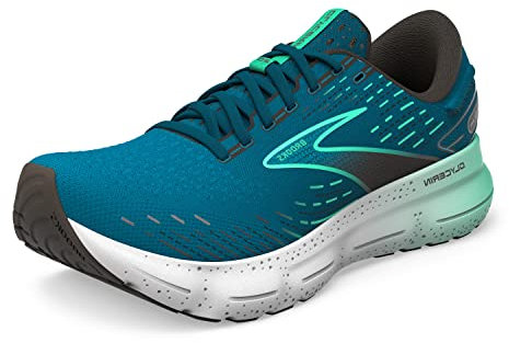 Brooks Herren Glycerin 20 Sneaker, Moroccan Blue Black Spring Bud, 46.5 EU
