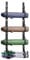 BS-VOG Camping Chair Wall Storage, Wall Mounted Wider and Adjustable Straps with Quick Release Buckles, Hanging Organizer Storage System Rack Holds More Lawn Chairs, Tents, Umbrellas for Garage