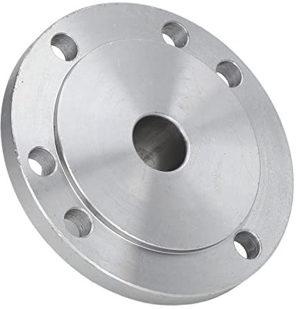 BAOK Planscheibe aus Stahl für Drechselbank, Hart Einfache Montage Schwere Flache Schneidfläche Planscheibe für Drehfutter Langlebig mit Aufbewahrungsbox für den Industriellen Einsatz (16mm)