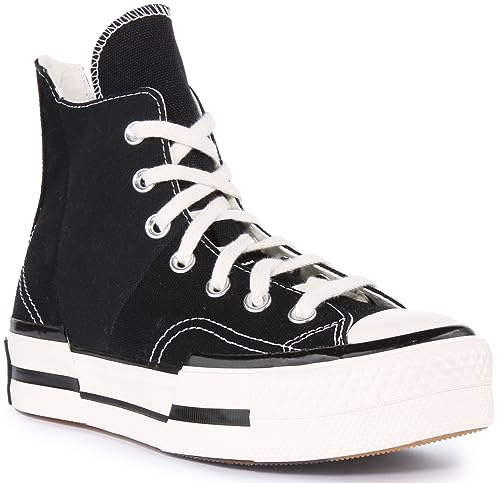 Converse - Turnschuhe Chuck 70 HI aus Canvas, schwarz-schwarz (9)