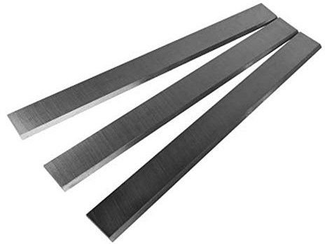 JWOO 3PCS Schnellarbeitsstahl-Hobelmesser 300x25x3mm Industriehobel- und Abrichtmesser