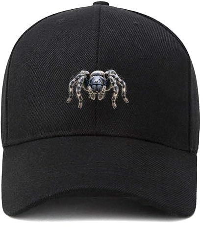 Baseballkappe, modisch, klassisch, verstellbar, Baseballkappe, Lustige Spinne, Einheitsgr��e