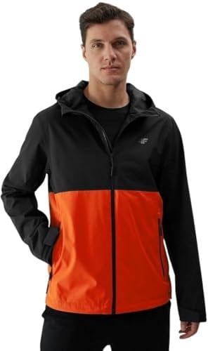 4F Herren Technical Jacket M444, Rot, XL EU