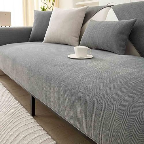 MTHGH Couch Bezug Sofaschutz，rutschfest L Form 1 2 3 4 Sitzer Sofabezug ，sofaschoner Katze Hund Decke Ecksofa Outdoor Sofa Überwurf(P,90x160cm)