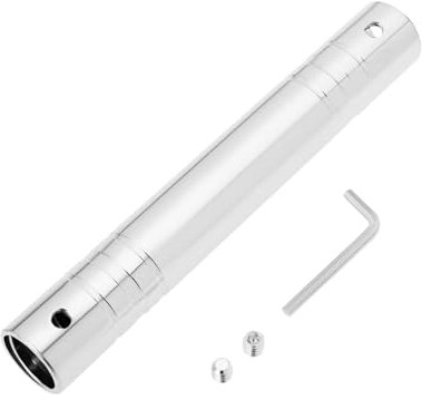 Create idea 21 cm langer Hantelverbinder, Stange, Kurzhantel, reiner Stahl, Langhantelverbinder, Stange, Spin-Lock Hantelverbinder mit Schraubenschlüssel