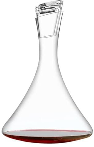 Crystal Glass Wine Decanter, Hand Blown Wine Aerator and Carafes, Best Wine Decanter Gift Kit for Wine Lovers, Wine Gifts for Christmas