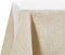 Deconovo Tischdecke Abwaschbar Tischdecken Lotuseffekt Tischwäsche Leinenoptik pflegeleicht Wasserabweisende Tischtuch für Esszimmer Küche Wohnzimmer Garten Tafeldecke, 130x130 cm, Creme, 1 Stück