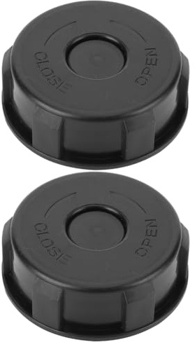 Fiorky 2pcs Electric Water Pump Adapter Universal Portable Water Dispenser Adapter Camping Water Bucket Cap for Home, Kitchen, Office, School, Outdoor Camping