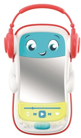 Clementoni My First Musical Pod, Elektronisches und interaktives Musikalisches Spiel für Kinder im Alter von 3-6 Monaten, Zentrum für Licht- und Klangaktivität - 17926