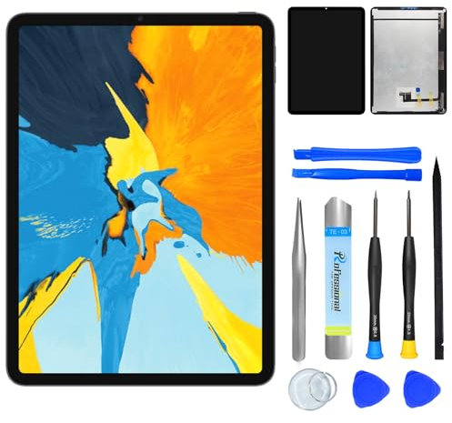 NB+ Touch Screen LCD di ricambio per iPad Pro 11 2018 1st 2020 2nd A2013 A1934 A1980 A2068 A2230 A2231 A2228 LCD Display Unit Digitizer Frontale Pannello in Vetro Nero con Strumenti
